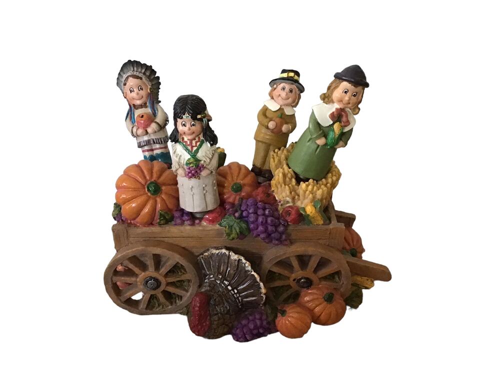 Thanksgiving Decor Pilgrims  Native American Butter Knives